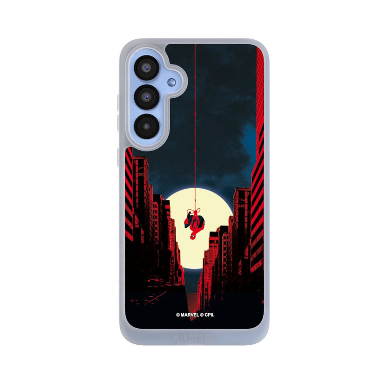Galaxy A55 5G NIVOpure Spider-Man Marvel between Skyscrapers