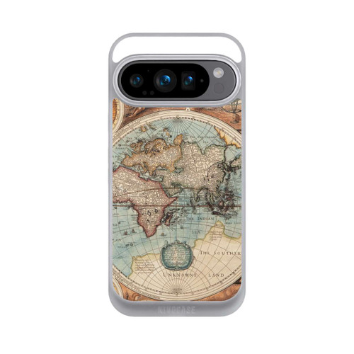 Google Pixel 9 Pro NIVOpure Carte du Monde Ancienne