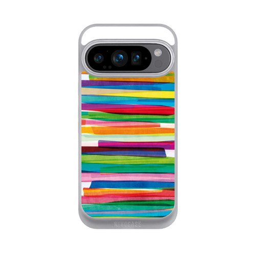 Google Pixel 9 Pro NIVOpure Rayures Colorées 1