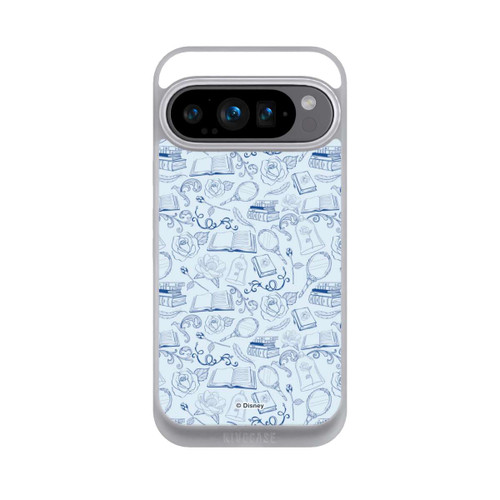 Google Pixel 9 Pro NIVOpure La Belle et la Bête Motif Bleu