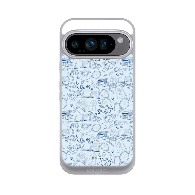 Pixel 9 Pro NIVOpure La Belle et la Bête Motif Bleu