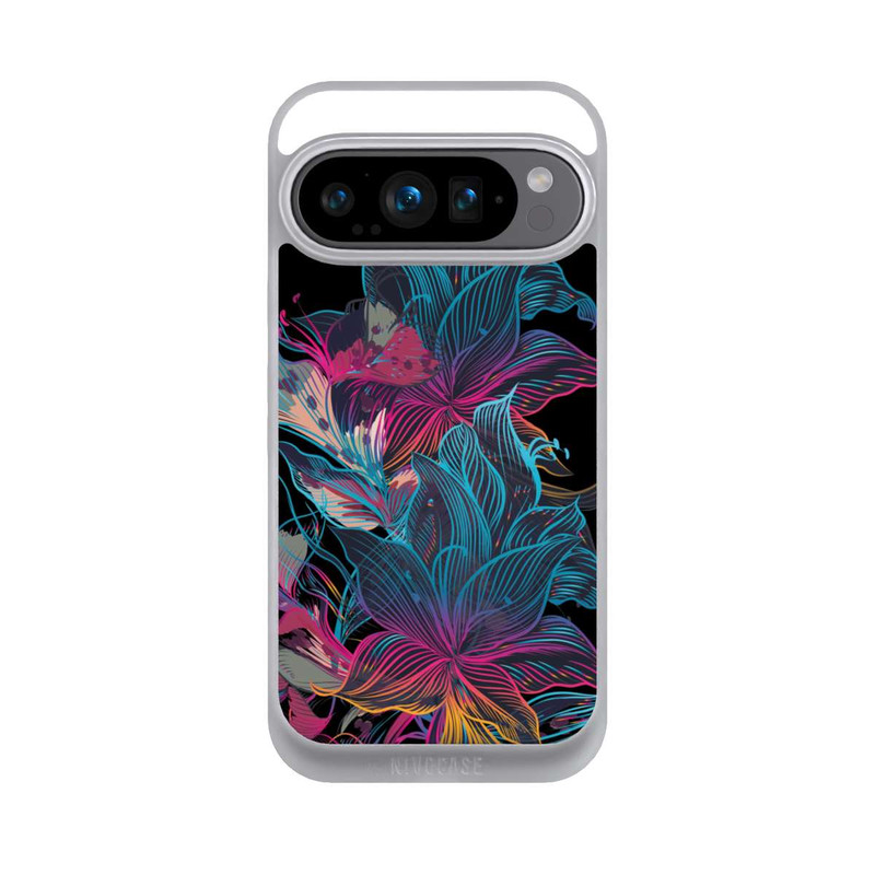 Pixel 9 Pro NIVOpure Le pouvoir des fleurs néon