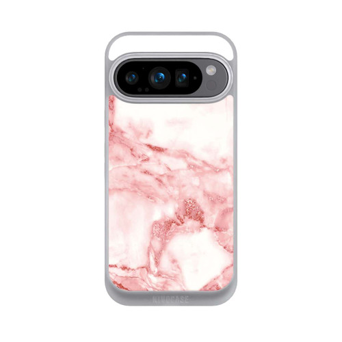 Google Pixel 9 Pro NIVOpure Marmor rosa und weiß