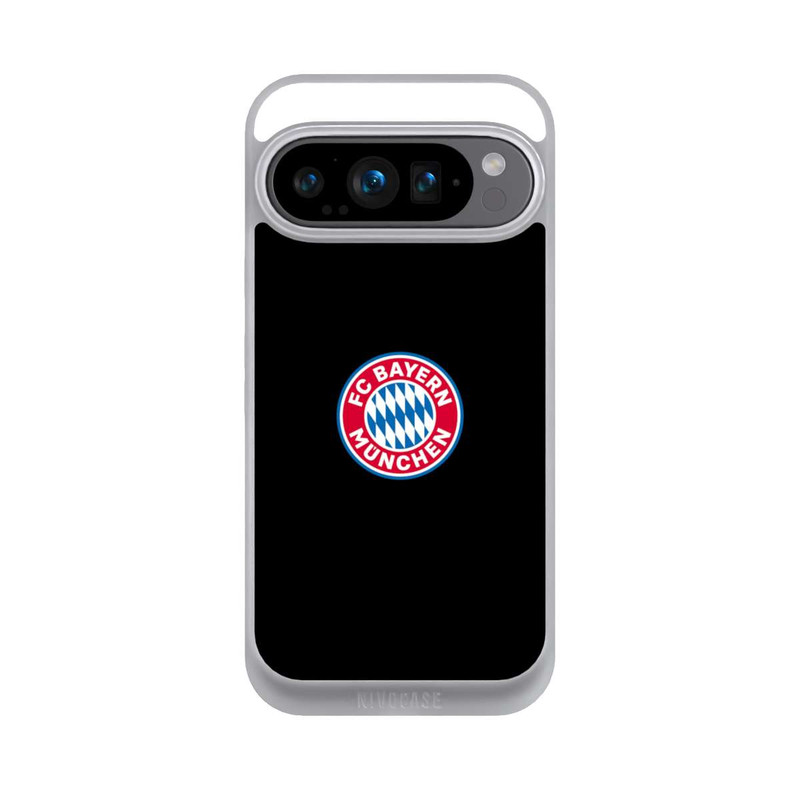 Pixel 9 Pro NIVOpure Logo FCB sur fond noir
