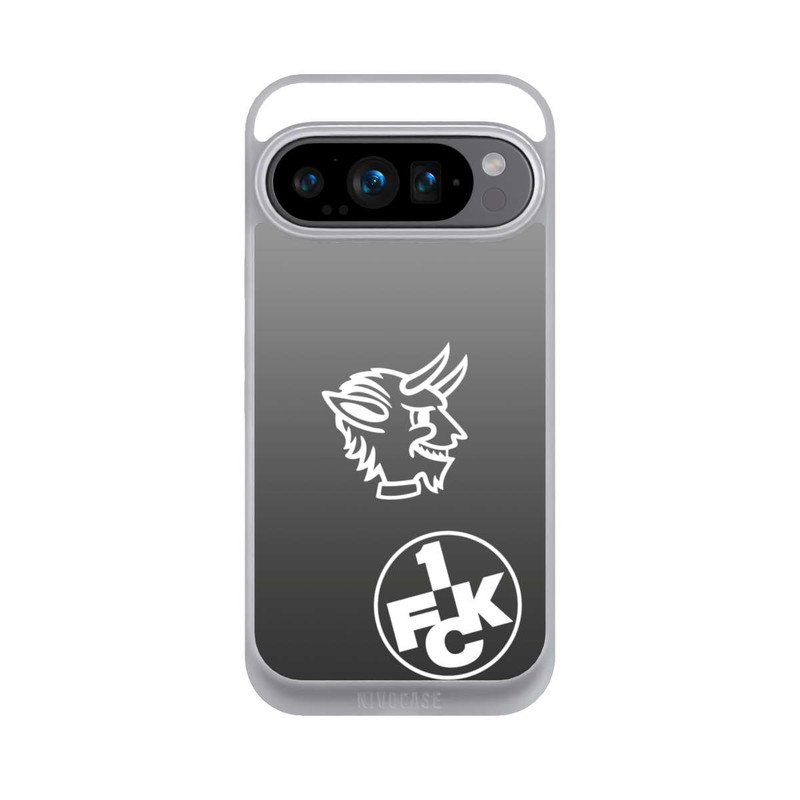 Pixel 9 Pro NIVOpure Teufelskopf FCK auf Schwarz