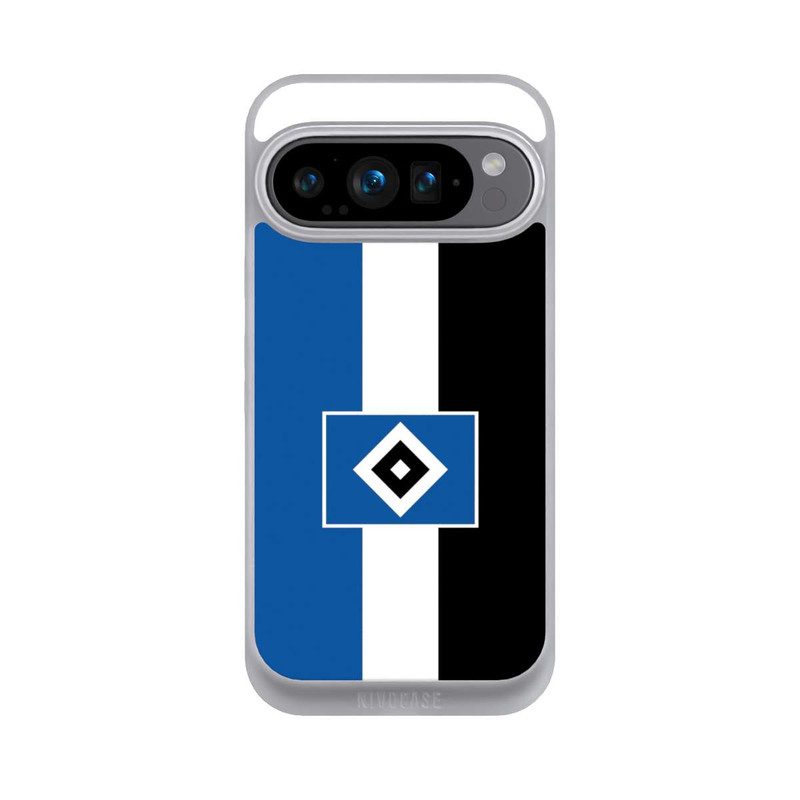 Pixel 9 Pro NIVOpure HSV Streifen - Blau-Weiß-Schwarz
