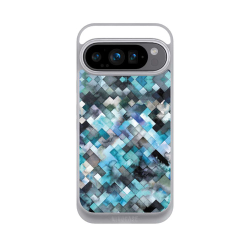 Google Pixel 9 Pro NIVOpure Moody Geometry Blue