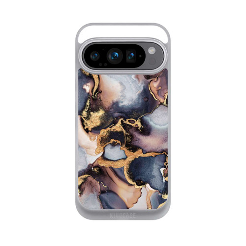 Google Pixel 9 Pro NIVOpure Verträumte Tinte Grau-Golddruck