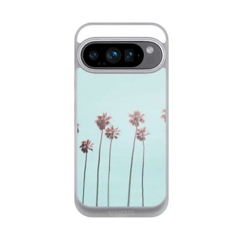 Google Pixel 9 Pro NIVOpure Pink Light Paradise Beach Palm
