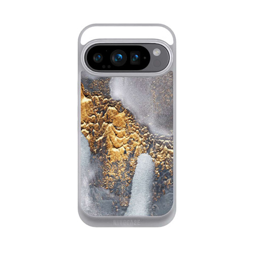 Google Pixel 9 Pro NIVOpure Beton-Gold-Glitzerlook