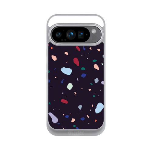 Google Pixel 9 Pro NIVOpure Modern Dark Rounded Terrazzo
