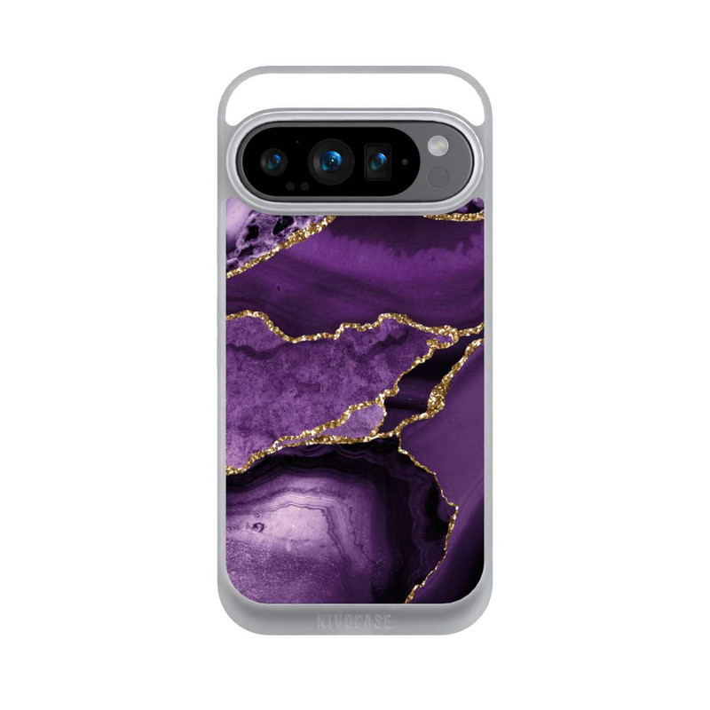 Pixel 9 Pro NIVOpure Lila Marmor Landschaft