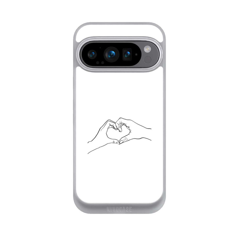 Pixel 9 Pro NIVOpure Line Art mains d'amour
