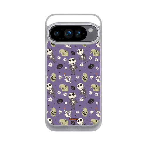 Google Pixel 9 Pro NIVOpure Jack Purple Pattern Tim Burtons Nightmare before Christmas