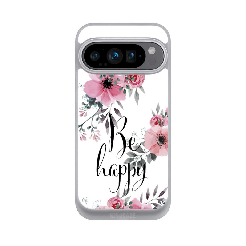 Pixel 9 Pro NIVOpure Be Happy Blumen