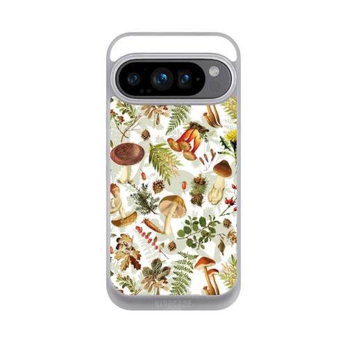 Google Pixel 9 Pro NIVOpure Pilzmuster Weiß