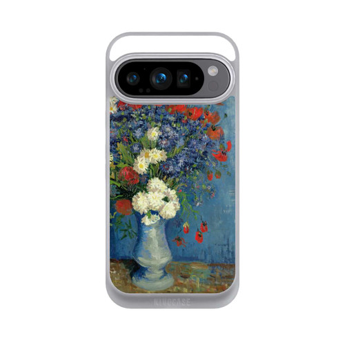 Google Pixel 9 Pro NIVOpure Stillleben Vase mit Kornblumen und Mohnblumen von Vincent Van Gogh