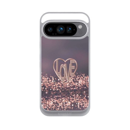 Google Pixel 9 Pro NIVOpure Love Glitter Pink