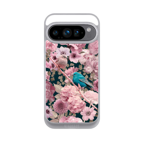 Google Pixel 9 Pro NIVOpure Sparrows in Pink Flower Pattern