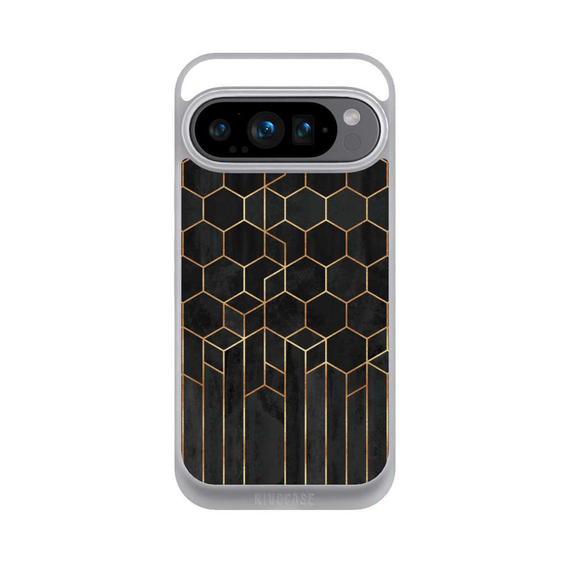 Pixel 9 Pro NIVOpure Schwarze Sechsecke
