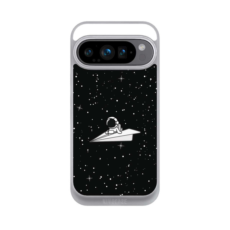 Pixel 9 Pro NIVOpure Astronaut Paper Plane Comic