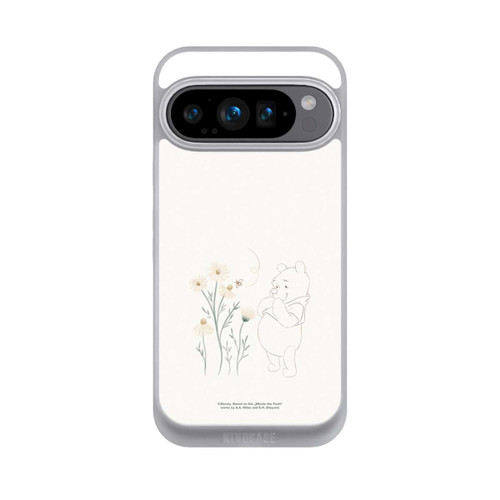 Google Pixel 9 Pro NIVOpure Winnie Puuh sieht sich Gänseblümchen an