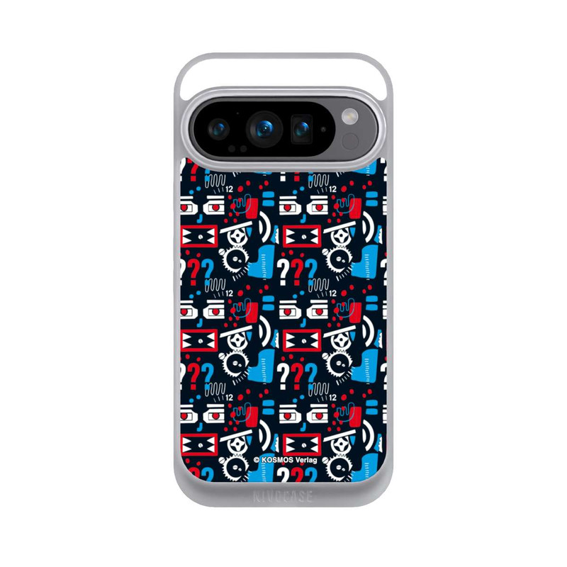 Pixel 9 Pro NIVOpure Drei Fragezeichen Wildes Muster