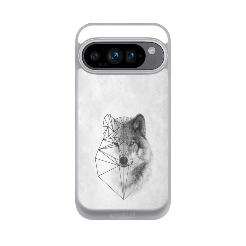Pixel 9 Pro NIVOpure Polygonaler Wolf