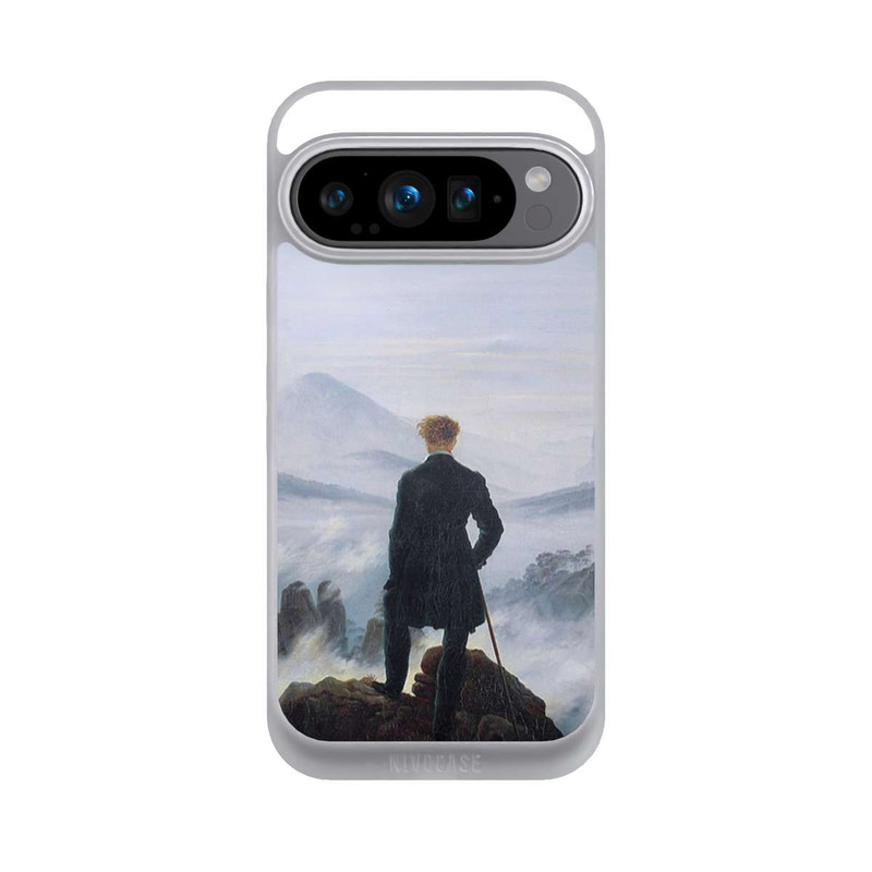 Pixel 9 Pro NIVOpure Le Vagabond au-dessus de la Mer de Brouillard