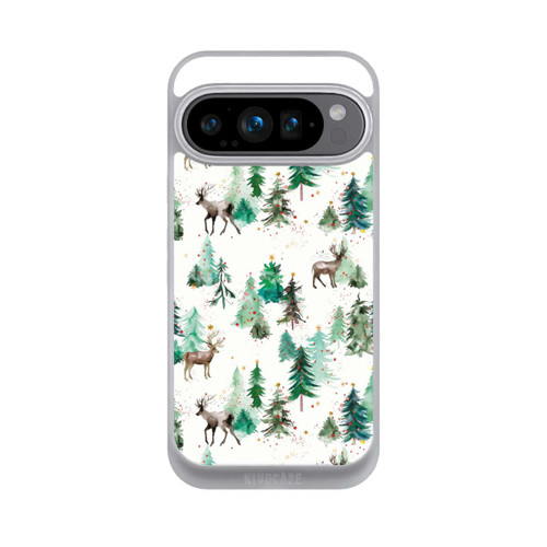 Google Pixel 9 Pro NIVOpure Deers and Winter Xmas Trees