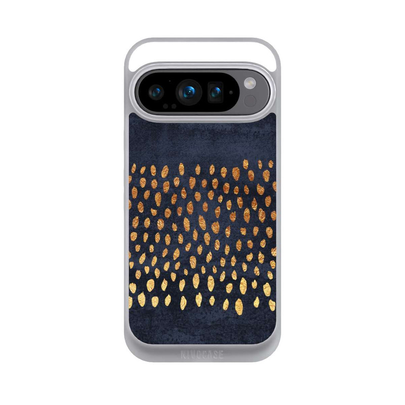 Pixel 9 Pro NIVOpure Muster Gold und Marine