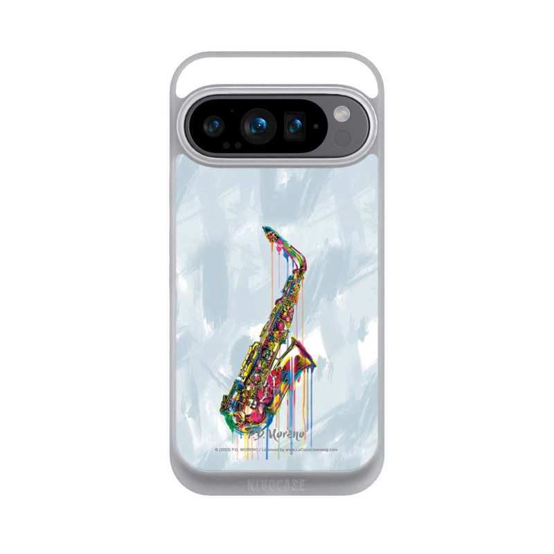 Pixel 9 Pro NIVOpure Saxophone Art By P.D. Moreno