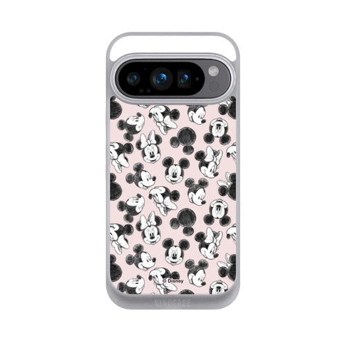 Google Pixel 9 Pro NIVOpure Minnie &amp; Mickey Viele Gesichter Pink