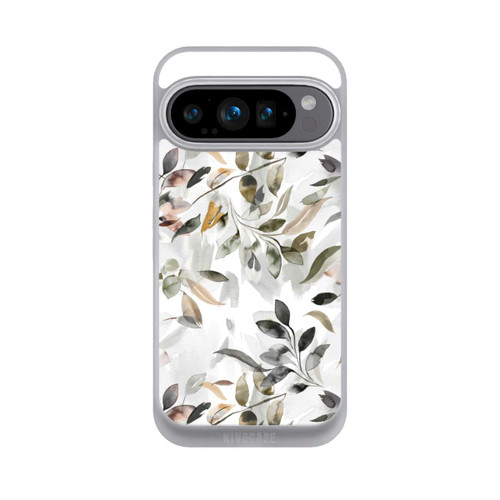 Google Pixel 9 Pro NIVOpure Watercolor Neutral Leaves