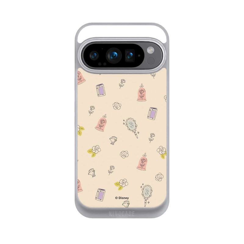 Pixel 9 Pro NIVOpure Princess Accessoires Pattern Beige Disney Princess 