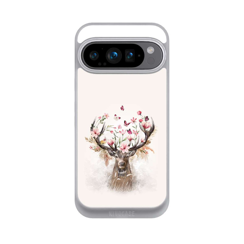 Pixel 9 Pro NIVOpure Hirsch Blumen Geweih