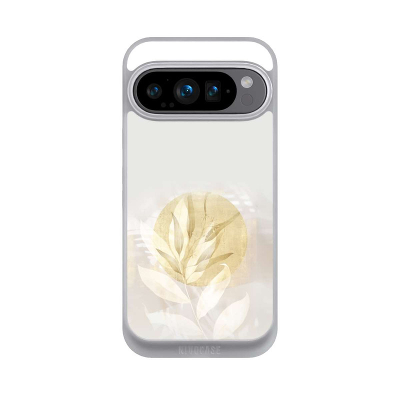 Pixel 9 Pro NIVOpure Boho Gold Blumen Kunst