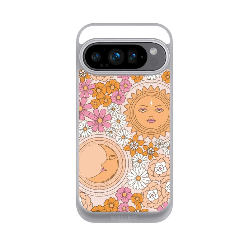 Pixel 9 Pro NIVOpure Mond-Sonne-Blumen
