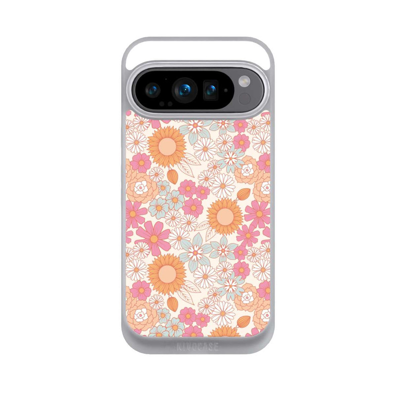 Pixel 9 Pro NIVOpure Fleurs Bohémienne Rétro 1
