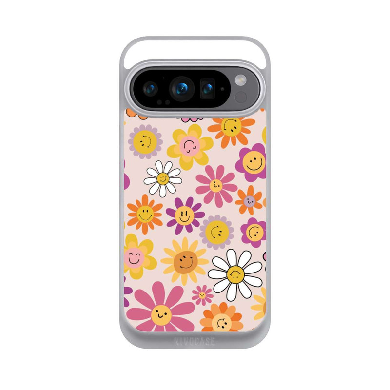 Pixel 9 Pro NIVOpure Smiles Pink Flowers