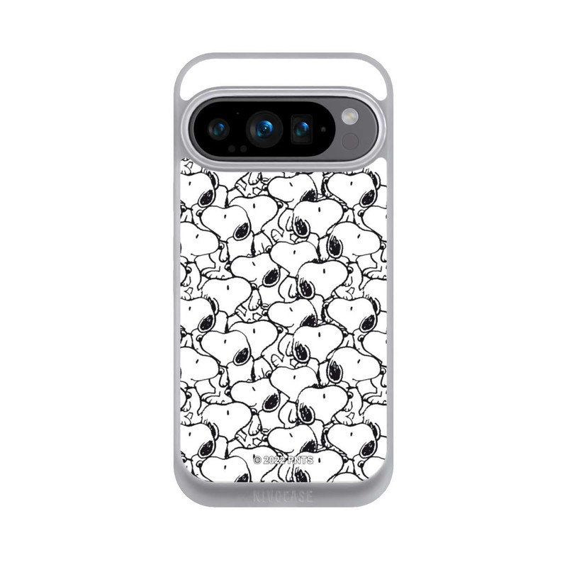 Pixel 9 Pro NIVOpure Snoopy Pattern Black And White