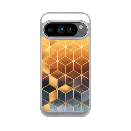 Google Pixel 9 Pro NIVOpure Würfel goldener Farbverlauf