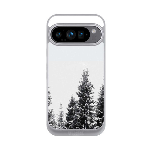 Google Pixel 9 Pro NIVOpure Arbres couverts de neige