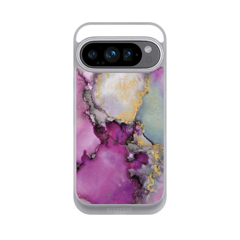 Pixel 9 Pro NIVOpure Alcohol Ink Art Pink