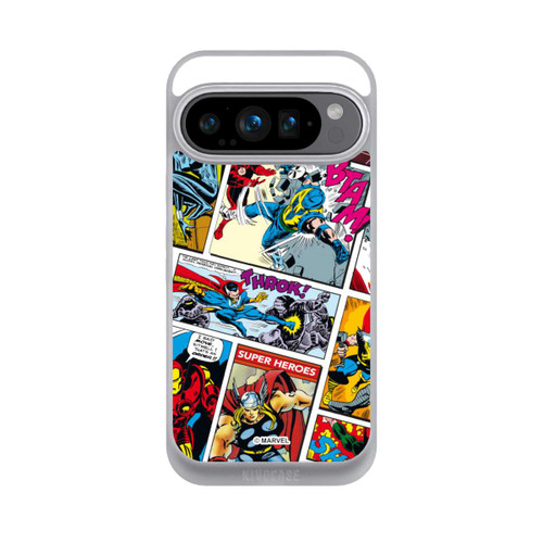 Google Pixel 9 Pro NIVOpure Marvel Retro Comic Blue