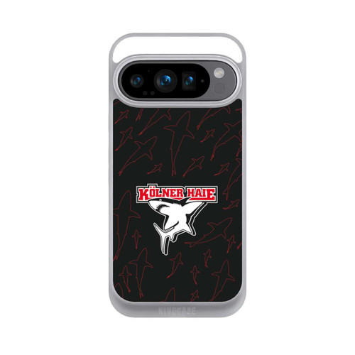Google Pixel 9 Pro NIVOpure Haie Muster Rot