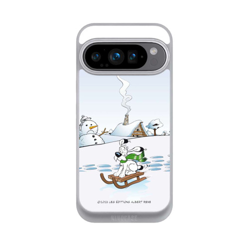 Google Pixel 9 Pro NIVOpure Idéfix fait du traîneau