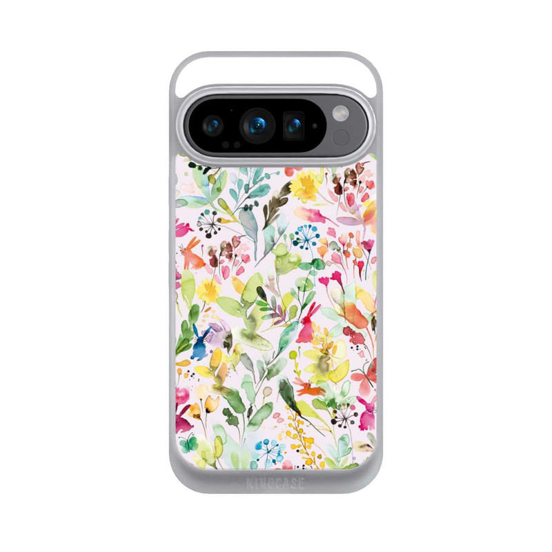 Pixel 9 Pro NIVOpure Wild Flowers Meadow Pink