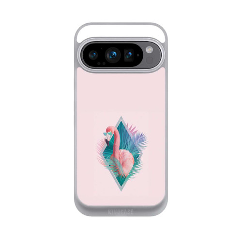 Google Pixel 9 Pro NIVOpure Tropical Leaves Flamingo