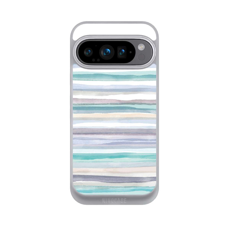 Pixel 9 Pro NIVOpure Pastel Stripes Blue